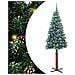 Albero di Natale snodato con 300 LED con supporto Verde 180 cm - Foto miniatura 1