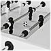Calcio da Tavolo 12 pcs Bianco e Nero 3.6 x 3.6 cm - Foto miniatura 2