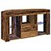 Mobile TV LED Angolare Legno vecchio 107 x 40 x 50 cm - Foto miniatura 1