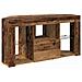 Mobile TV LED Angolare Legno vecchio 107 x 40 x 50 cm - Foto miniatura 6