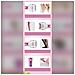 Epilatore Elettrico 3-in-1 Rosa: Depilazione, Rifinitura E Cura Abrasiva Dei Piedi, Senza Fili E Ricaricabile - Foto miniatura 4