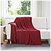 Coperta Rosso Bordeaux 200 x 150 cm Panno - Foto miniatura 2