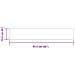 Tavole per Pavimenti 36 pcs Bianco Rovere Classico 5,02 m² PVC - Foto miniatura 9