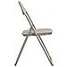 Sedia pieghevole 2 pcs Sabbia 48 x 43,5 x 81 cm Pelle Sintetica - Foto miniatura 6
