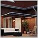Cornice per Tenda Manuale con LED 5 x 3 m - Foto miniatura 3