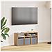 Lowboard con cassetto Rovere artigianale 72 x 22,5 x 38 cm - Foto miniatura 2