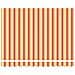 Tenda retrattile manuale Giallo e Arancione 3 x 2,5 m - Foto miniatura 6
