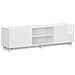 Supporto TV 140 x 34.5 x 40 cm Bianco Lucido - Foto miniatura 1