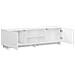 Supporto TV 140 x 34.5 x 40 cm Bianco Lucido - Foto miniatura 3