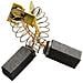 Spazzole di carbone per Wolf 4620 - 6,3 x 7 x 14 mm - coppia - Foto miniatura 2