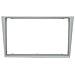 Adattatore autoradio 03354 Mascherina con foro Doppio Din colore argento Opel / Renault / Suzuki - Foto miniatura 1