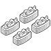 Kit Attacchi Mercedes Clas A 3/5d 9/04> , classe B - Foto miniatura 1