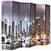 Paravento Pieghevole 228x170 cm Stampa New York di Notte - Foto miniatura 3