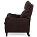 Poltrona Recliner In Pelle Sintetica Marrone Royston - Foto miniatura 11