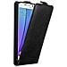 Custodia Compatibile Con Samsung Galaxy Note 5 In Nero Di Notte - Coperchio Protettivo In Design Flip Con Chiusura Magnetica - Foto miniatura 4