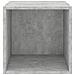Mobili a Muro 2pz Grigio Cemento 37x37x37 cm Legno Multistrato - Foto miniatura 8