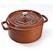 Casseruola tonda ghisa 28cm cannella - Foto miniatura 1