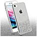 Cadorabo Custodia Compatibile Con Apple Iphone 7 / 7s / 8 / Se 2020 In Trasparente Con Glitter - Coperchio Protettivo In Silicone Tpu Flessibile Con Glitter Scintillanti - Foto miniatura 3