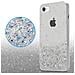 Cadorabo Custodia Compatibile Con Apple Iphone 7 / 7s / 8 / Se 2020 In Trasparente Con Glitter - Coperchio Protettivo In Silicone Tpu Flessibile Con Glitter Scintillanti - Foto miniatura 5
