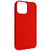 Cover Per Iphone 14 Pro In Silicone Semi-rigido Soft-touch Rossa - Foto miniatura 4