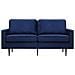 Carrie Divano In Velluto Blu Scuro - Foto miniatura 1