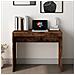Scrivania Rovere Fumo 90x40x72 cm in Legno Multistrato - Foto miniatura 2