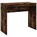 Scrivania Rovere Fumo 90x40x72 cm in Legno Multistrato - Foto miniatura 1