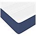 Materasso A Molle Insacchettate Blu 120x200x20 Cm In Tessuto - Foto miniatura 4