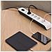 Multipresa Sovratensione 4 Prese / 2 Porte Usb-a Cavo 2 M Robusto, Bianco / Grigio - Foto miniatura 10