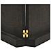 Ripiano Marrone Scuro 200x50x (2-6) cm Massello Rovere Trattato - Foto miniatura 4