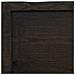 Ripiano Marrone Scuro 200x50x (2-6) cm Massello Rovere Trattato - Foto miniatura 9
