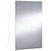 Mobile Pensile Bagno Lafayette, Mobile Colonna Per Bagno, Armadietto Sospeso, Bianco Lucido, 40x21h65 - 1 Anta Cm - Foto miniatura 2