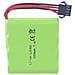 Batteria Ricaricabile 7.4v 1000mah Sm-4p Per Rc De36w De65 | Connettore Sm-4p, Ricarica Usb Facile | Alta Durata, Design Compatto, Green - Foto miniatura 2