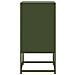 Comodino Verde Oliva 36x39x78 Cm In Acciaio - Foto miniatura 5
