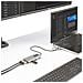 Adattatore multiporta USB-C con dongle USB-C a USB-A, doppio HDMI (4K30Hz / 1080p60Hz), Hub USB-A 5Gbps a 3 porte, mini dock da viaggio, docking station USB tipo C per laptop, Cavo da 40 cm - Foto miniatura 6