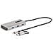 Adattatore multiporta USB-C con dongle USB-C a USB-A, doppio HDMI (4K30Hz / 1080p60Hz), Hub USB-A 5Gbps a 3 porte, mini dock da viaggio, docking station USB tipo C per laptop, Cavo da 40 cm - Foto miniatura 1
