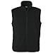 Basic Polar Fleece Vest Nero S - Foto miniatura 1