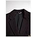 Blazer Doppiopetto Con Ricamo Logo Viola - It48 - M - Foto miniatura 2