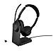 Jabra 25599-989-889 cuffia e auricolare Con cavo e senza cavo A Padiglione Ufficio Bluetooth Base di ricarica Nero - Foto miniatura 1