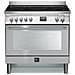 Cucina Elettrica PG96WMFT /AEO 5 Fuochi a Gas Forno Elettrico Multifunzione Ventilato Classe A Dimensioni 90 x 60 cm Colore Acciaio Inox - Foto miniatura 1