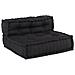 Pouf Modulare Antracite 70x70x54 in Tessuto - Foto miniatura 3