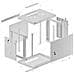 WF01-6409-00S rack 9U Da parete Grigio - Foto miniatura 4