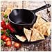 34870 Pentolino Per Salse Ghisa Smaltata Induzione, 0,4 L, Per Fuoco, Barbecue, Forno Nero - Foto miniatura 6