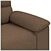 Poltrona Marrone 60 cm in Tessuto - Foto miniatura 7