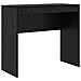 Scrivania Rovere Nero Legno Ingegnerizzato 90 x 40 x 76 cm - Foto miniatura 1