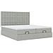 Struttura Letto Pouf con Materassi 160x200 cm in Velluto - Foto miniatura 7