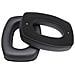 2 Cuscinetti Di Ricambio In Pelle Proteica Compatibili Con Cuffie Howard Leight Impact Sport - Foto miniatura 3