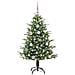 Albero di Natale artificiale preilluminato con set di palline - Foto miniatura 3