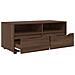 Mobile TV Rovere Marrone 100 x 48 x 43 cm Legno multistrato - Foto miniatura 5