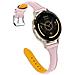 Cinturino In Pelle A Forma Di T Con Vita Sottile Compatibile Con Garmin Venu 3s /huawei Gt4/5/6 41mm / 42mm Pink - Foto miniatura 1